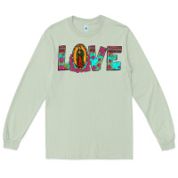 Matcha love our lady of guadalupe Long Sleeve Tee - JahusDesignShop