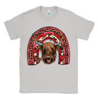 Moon Dust valentines highland cow rainbow Classic Tee - JahusDesignShop