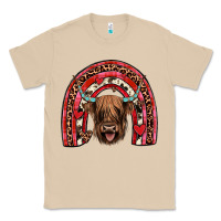 Mushroom valentines highland cow rainbow Classic Tee - JahusDesignShop