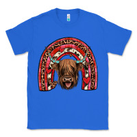 True Royal valentines highland cow rainbow Classic Tee - JahusDesignShop