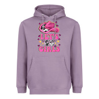 Lavender lets go girls Heavyweight Hoodie - NancyCooperArtShop