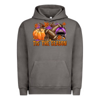 Pigment Tornado Tis' the season Football purple helmet Urban Hoodie - NancyCooperArtShop