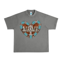 Tornado mama heart cowhide Urban Heavy Tee - CowhideDigitalArt