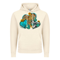 Vintage Artic western turquoise hearts Vintage Hoodie - Zillion Design Studio