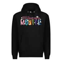 Black having a menty b Premium Hoodie - Artiststas