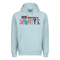 Blue Mist having a menty b Premium Hoodie - Artiststas