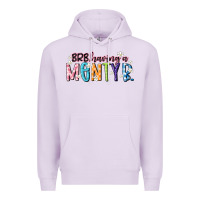 Lilac having a menty b Premium Hoodie - Artiststas
