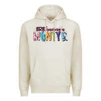 Oatmeal Heather having a menty b Premium Hoodie - Artiststas