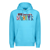 Ocean Blue having a menty b Premium Hoodie - Artiststas