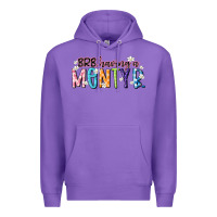 Purple having a menty b Premium Hoodie - Artiststas