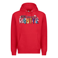 Red having a menty b Premium Hoodie - Artiststas