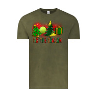 Vintage Olive tis the season christmas with tennis ball and tree cookie Vintage Tee - FaDigitalArtStudio