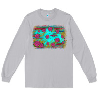 Moon Dust gemstone serape glitter background Long Sleeve Tee - JahusDesignShop