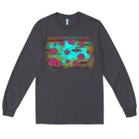 Smoke gemstone serape glitter background Long Sleeve Tee - JahusDesignShop