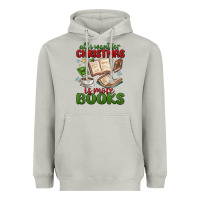 Moon Dust all i want for christmas is more books Heavyweight Hoodie - MaliasSmallBusiness