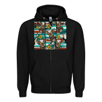 Black western horseshoe sunflower brown cow Zipper Hoodie - BarkalooDesign