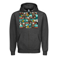 Charcoal Heather western horseshoe sunflower brown cow Zipper Hoodie - BarkalooDesign