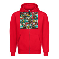 Red western horseshoe sunflower brown cow Zipper Hoodie - BarkalooDesign