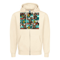 Sandshell western horseshoe sunflower brown cow Zipper Hoodie - BarkalooDesign