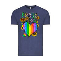 Vintage Denim proud dad love Vintage Tee - CowhideDigitalArt