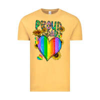 Vintage Mustard proud dad love Vintage Tee - CowhideDigitalArt