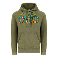 Vintage Olive western faith Vintage Hoodie - Zillion Design Studio