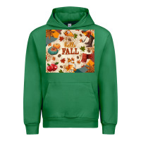 Emerald Hello Fall Urban Hoodie - texasbilliewilder