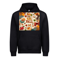Foreset Green Hello Fall Urban Hoodie - texasbilliewilder