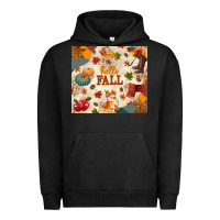 Pigment Black Hello Fall Urban Hoodie - texasbilliewilder