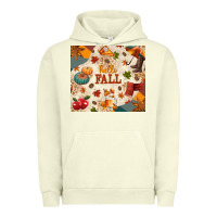 Pigment Pistachio Hello Fall Urban Hoodie - texasbilliewilder