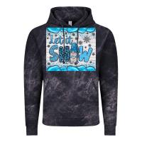 Cloud Black let it snow Vintage Hoodie - JahusDesignShop
