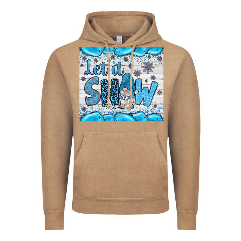 Let It Snow Vintage Hoodie by JahusDesignShop | Teevron
