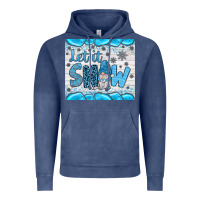 Vintage Denim let it snow Vintage Hoodie - JahusDesignShop