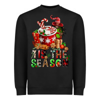 Black tis the season Heavyweight Sweatshirt - FaDigitalArtStudio