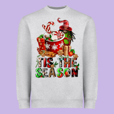 Tis The Season Heavyweight Sweatshirt Designed By Fadigitalartstudio