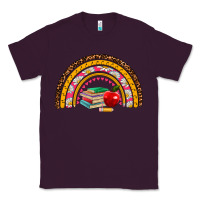 Plum back to school rainbow Classic Tee - AdoDesignShop