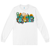 White wife mom teacher with sunflowers Long Sleeve Tee - AdoDesignShop