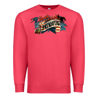 Cardinal patriotic drunk america Premium Sweatshirt - NancyCooperArtShop
