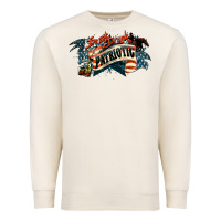 Sandshell patriotic drunk america Premium Sweatshirt - NancyCooperArtShop