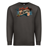 Smoke patriotic drunk america Premium Sweatshirt - NancyCooperArtShop