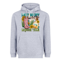 Heather Grey last night we let the liquar talk Heavyweight Hoodie - NancyCooperArtShop