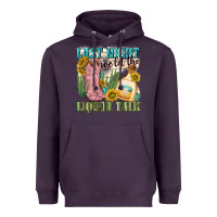 Plum last night we let the liquar talk Heavyweight Hoodie - NancyCooperArtShop