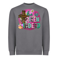 Storm he is risen indeed easter Heavyweight Sweatshirt - Neo Western