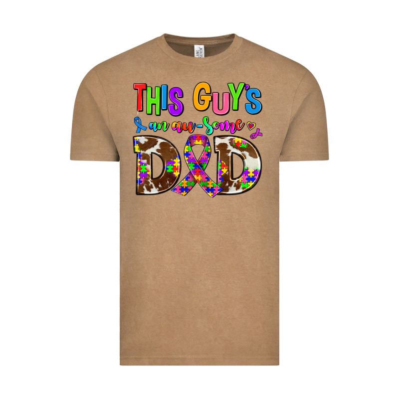 This Guys An Ausome Dad Vintage Tee by AdoDesignShop | Teevron