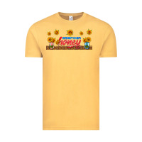 Vintage Mustard american honey libbey cup Vintage Tee - HRA Design Shop