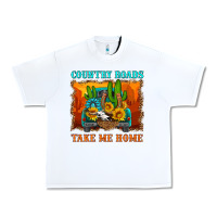 White country roads take me home Urban Heavy Tee - HRA Design Shop