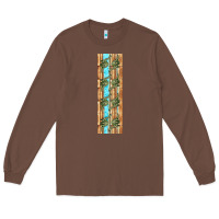 Chestnut dinosaur brontosaurus pen wrap Long Sleeve Tee - Artiststas
