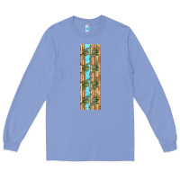 Colony Blue dinosaur brontosaurus pen wrap Long Sleeve Tee - Artiststas