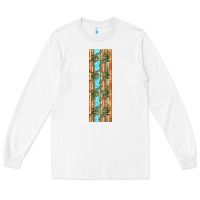 White dinosaur brontosaurus pen wrap Long Sleeve Tee - Artiststas