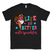 Black life is better with sprinkles Classic Tee - AdoDesignShop